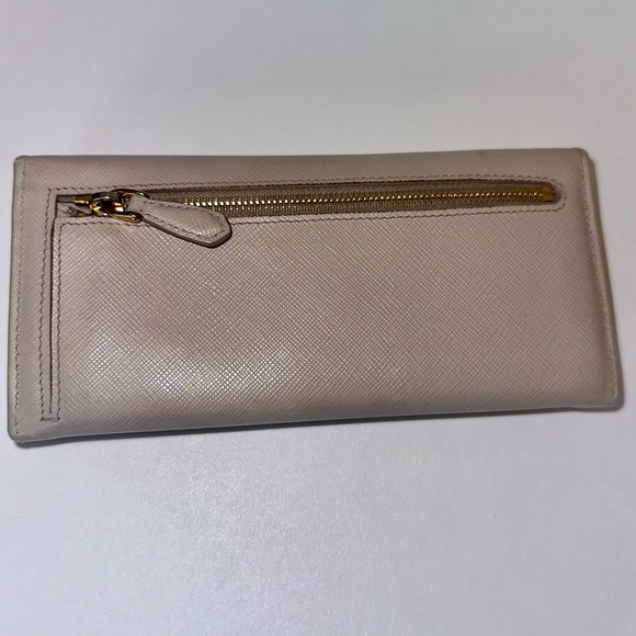 Prada Blue and Beige Wallet - Picture 9 of 11